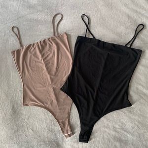Bundle of basic colors bodysuits